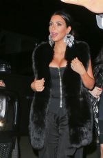 KIM KARDASHIAN Arrives at Sam Smith Concert