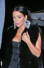 KIM KARDASHIAN Arrives at Sam Smith Concert