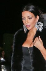 KIM KARDASHIAN Arrives at Sam Smith Concert