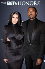 KIM KARDASHIAN at Bet Honors 2015 at Warner Theatre in Washington