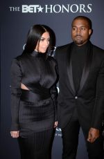 KIM KARDASHIAN at Bet Honors 2015 at Warner Theatre in Washington