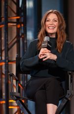 KRISTEN STEWART and JULIANNE MOORE at AOL Build Live Interview