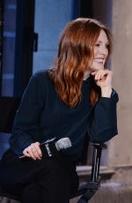 KRISTEN STEWART and JULIANNE MOORE at AOL Build Live Interview