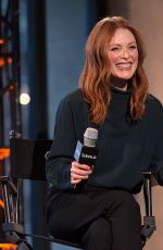 KRISTEN STEWART and JULIANNE MOORE at AOL Build Live Interview