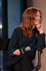 KRISTEN STEWART and JULIANNE MOORE at AOL Build Live Interview