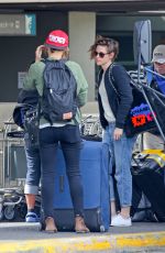 KRISTEN STEWART Arrives at Airport in Hawaii