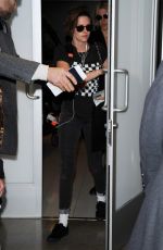 KRISTEN STEWART Arrives at LAX Airport in Los Angeles 1101