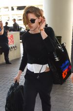 KRISTEN STEWART Arrives at Los Angeles international Airport 2501