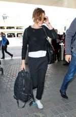 KRISTEN STEWART Arrives at Los Angeles international Airport 2501