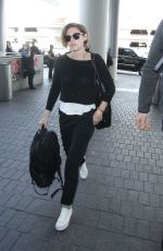 KRISTEN STEWART Arrives at Los Angeles international Airport 2501