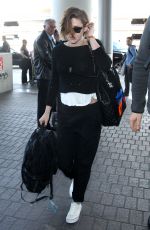 KRISTEN STEWART Arrives at Los Angeles international Airport 2501