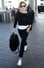 KRISTEN STEWART Arrives at Los Angeles international Airport 2501