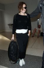 KRISTEN STEWART Arrives at Los Angeles international Airport 2501