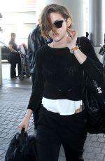 KRISTEN STEWART Arrives at Los Angeles international Airport 2501