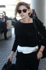 KRISTEN STEWART Arrives at Los Angeles international Airport 2501