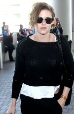 KRISTEN STEWART Arrives at Los Angeles international Airport 2501