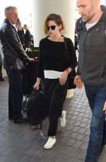 KRISTEN STEWART Arrives at Los Angeles international Airport 2501