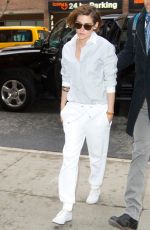 KRISTEN STEWART Arrives at The Today Show in New York 1501