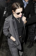 KRISTEN STEWART Arrives on the Jon Stewart Show in New York