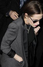 KRISTEN STEWART Arrives on the Jon Stewart Show in New York