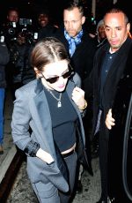 KRISTEN STEWART Arrives on the Jon Stewart Show in New York