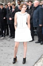 KRISTEN STEWART at Chanel Fashion Show in Paris