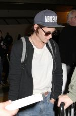 KRISTEN STEWART at LAX Airport in Los Angeles 0201