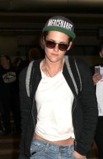 KRISTEN STEWART at LAX Airport in Los Angeles 0201