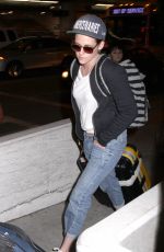 KRISTEN STEWART at LAX Airport in Los Angeles 0201