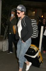 KRISTEN STEWART at LAX Airport in Los Angeles 0201