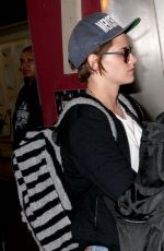 KRISTEN STEWART at LAX Airport in Los Angeles 0201