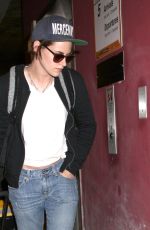 KRISTEN STEWART at LAX Airport in Los Angeles 0201