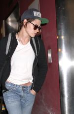 KRISTEN STEWART at LAX Airport in Los Angeles 0201