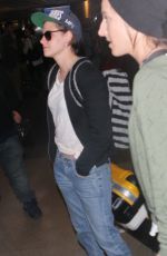 KRISTEN STEWART at LAX Airport in Los Angeles 0201