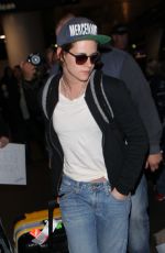 KRISTEN STEWART at LAX Airport in Los Angeles 0201