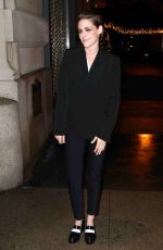 KRISTEN STEWART at Stella Mccartney Event in New York