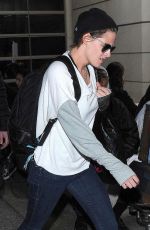 KRISTEN STEWART Back at LAX Airport in Los Angeles 2801