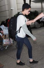 KRISTEN STEWART Back at LAX Airport in Los Angeles 2801