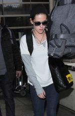 KRISTEN STEWART Back at LAX Airport in Los Angeles 2801