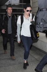 KRISTEN STEWART Back at LAX Airport in Los Angeles 2801