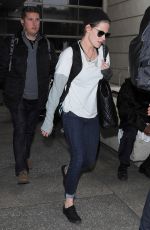 KRISTEN STEWART Back at LAX Airport in Los Angeles 2801