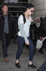 KRISTEN STEWART Back at LAX Airport in Los Angeles 2801