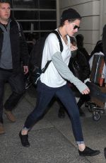 KRISTEN STEWART Back at LAX Airport in Los Angeles 2801