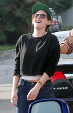 KRISTEN STEWART in Jeans Out and About in Los Feliz 0901