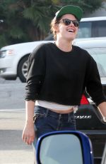 KRISTEN STEWART in Jeans Out and About in Los Feliz 0901