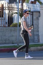 KRISTEN STEWART Out and About in Los Angeles 0701