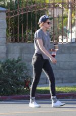 KRISTEN STEWART Out and About in Los Angeles 0701