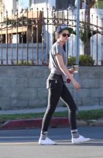 KRISTEN STEWART Out and About in Los Angeles 0701