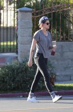 KRISTEN STEWART Out and About in Los Angeles 0701