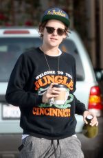 KRISTEN STEWART Out and About in Los Angeles 2101